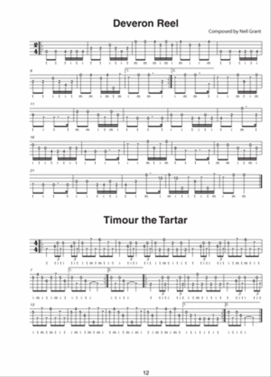 Celtic Tune Encyclopedia for 5-String Banjo Banjo scores gallery preview page 2