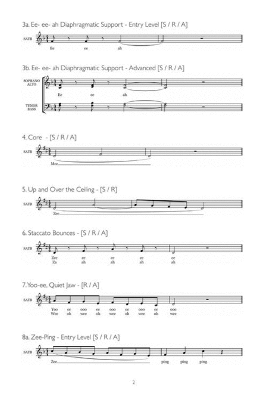 Vocal Transformation for Secondary School Choirs Choir scores gallery preview page 5