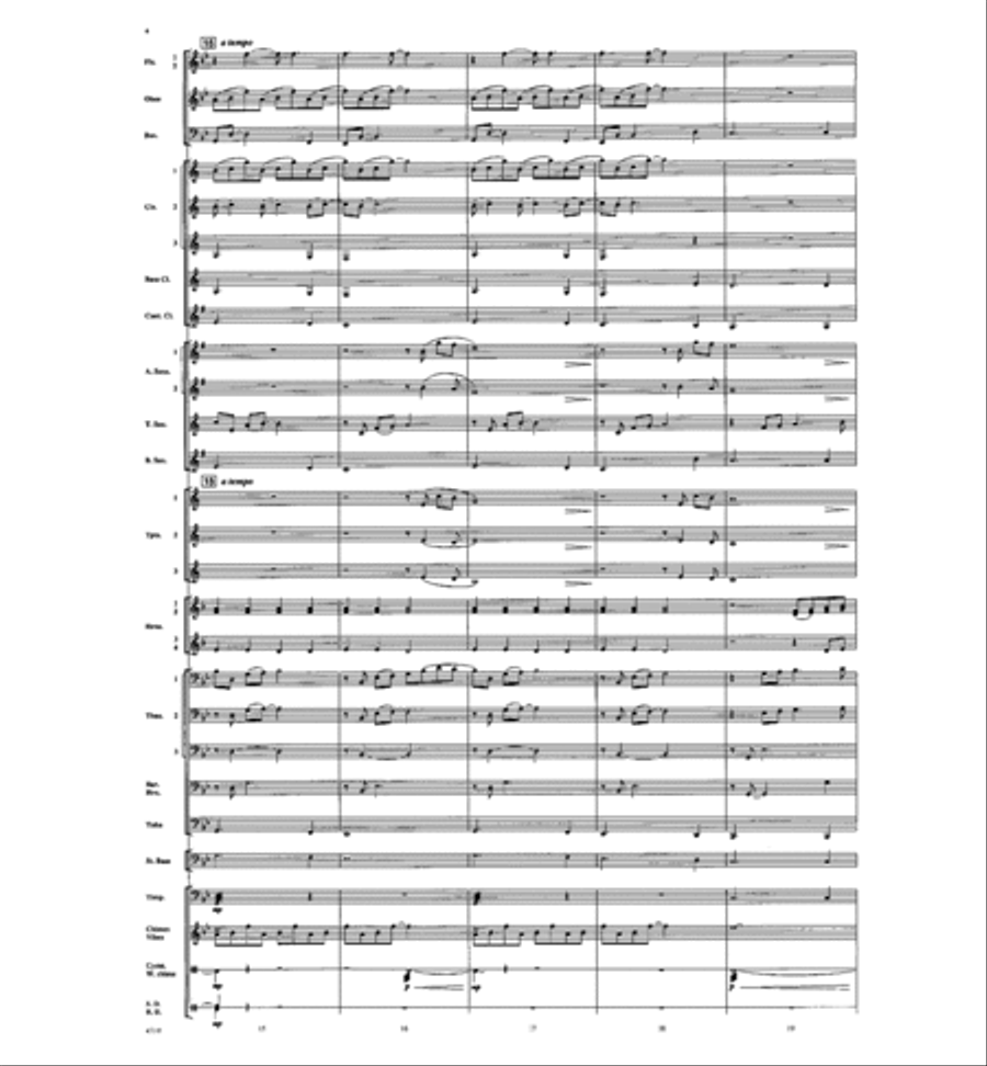 Pastorale Pastorale Concert Band scores gallery preview page 5