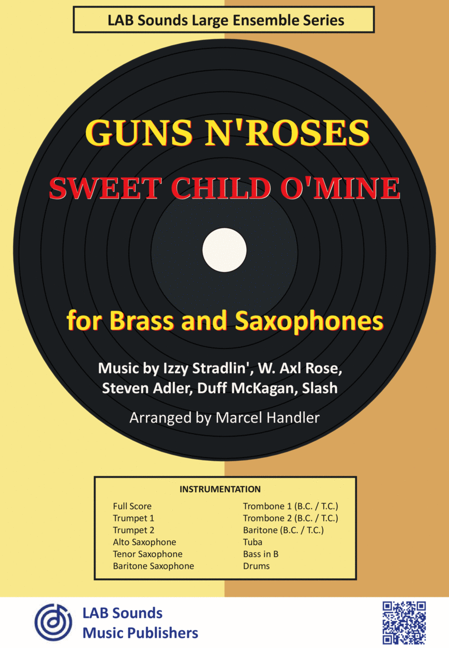 Sweet Child O' Mine Sweet Child O' Mine Tenor Saxophone scores gallery preview page 1