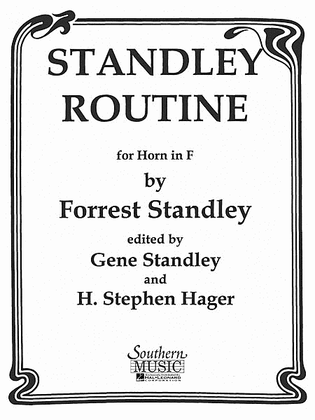 Book cover for Standley Routine