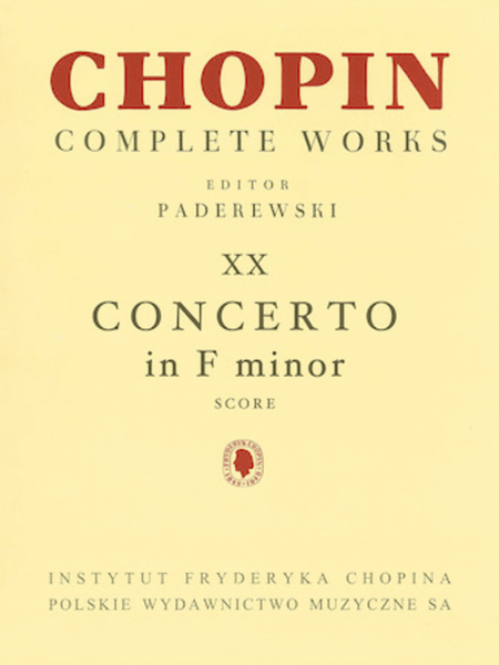 Piano Concerto in F Minor Op. 21