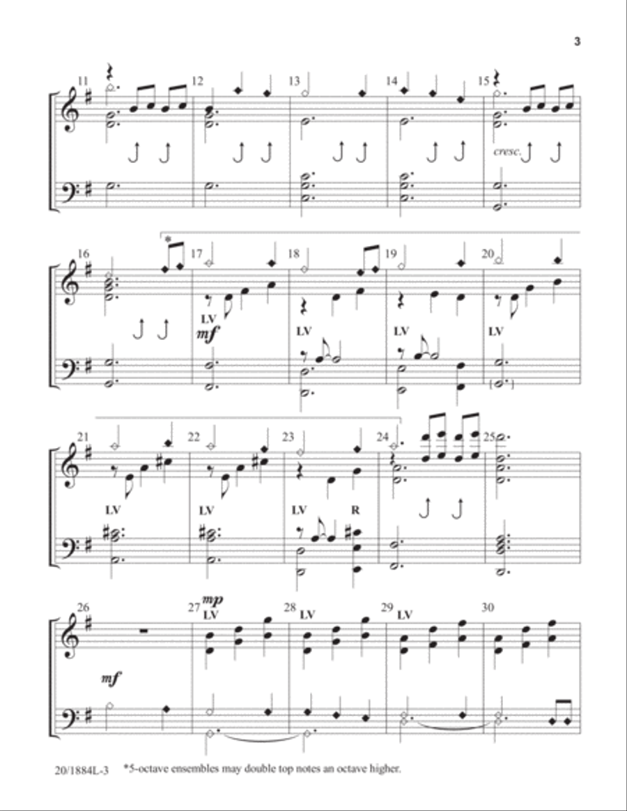 I Am His Own 5-Octaves scores gallery preview page 3