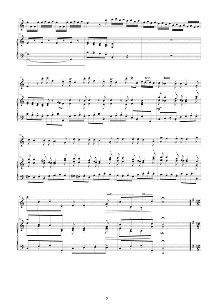 Vivaldi - Concerto No.6 in C major - Il Piacere - RV 180 Op.8 for Violin and Piano image number null
