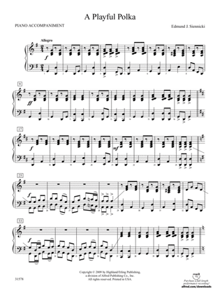 A Playful Polka: Piano Accompaniment