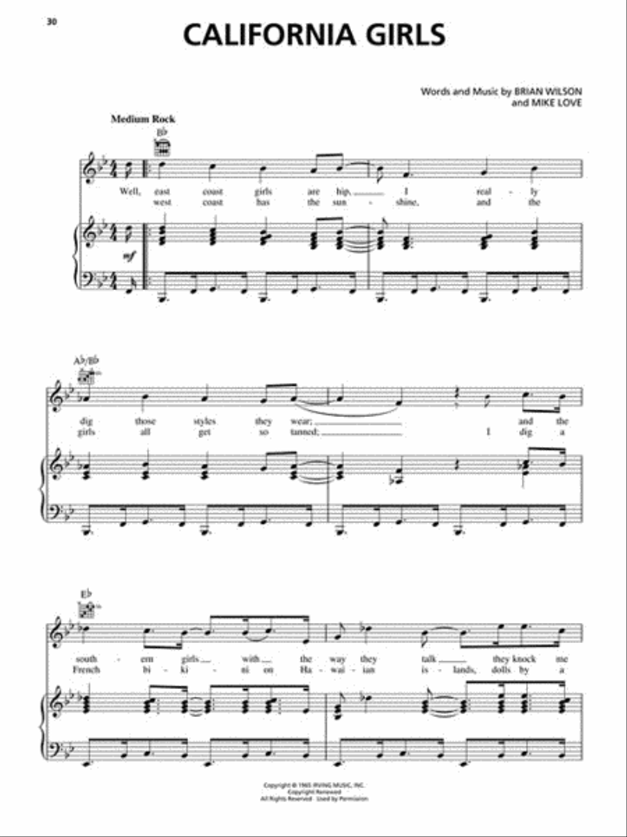 Piano Bar Favorites Piano, Vocal, Guitar scores gallery preview page 3