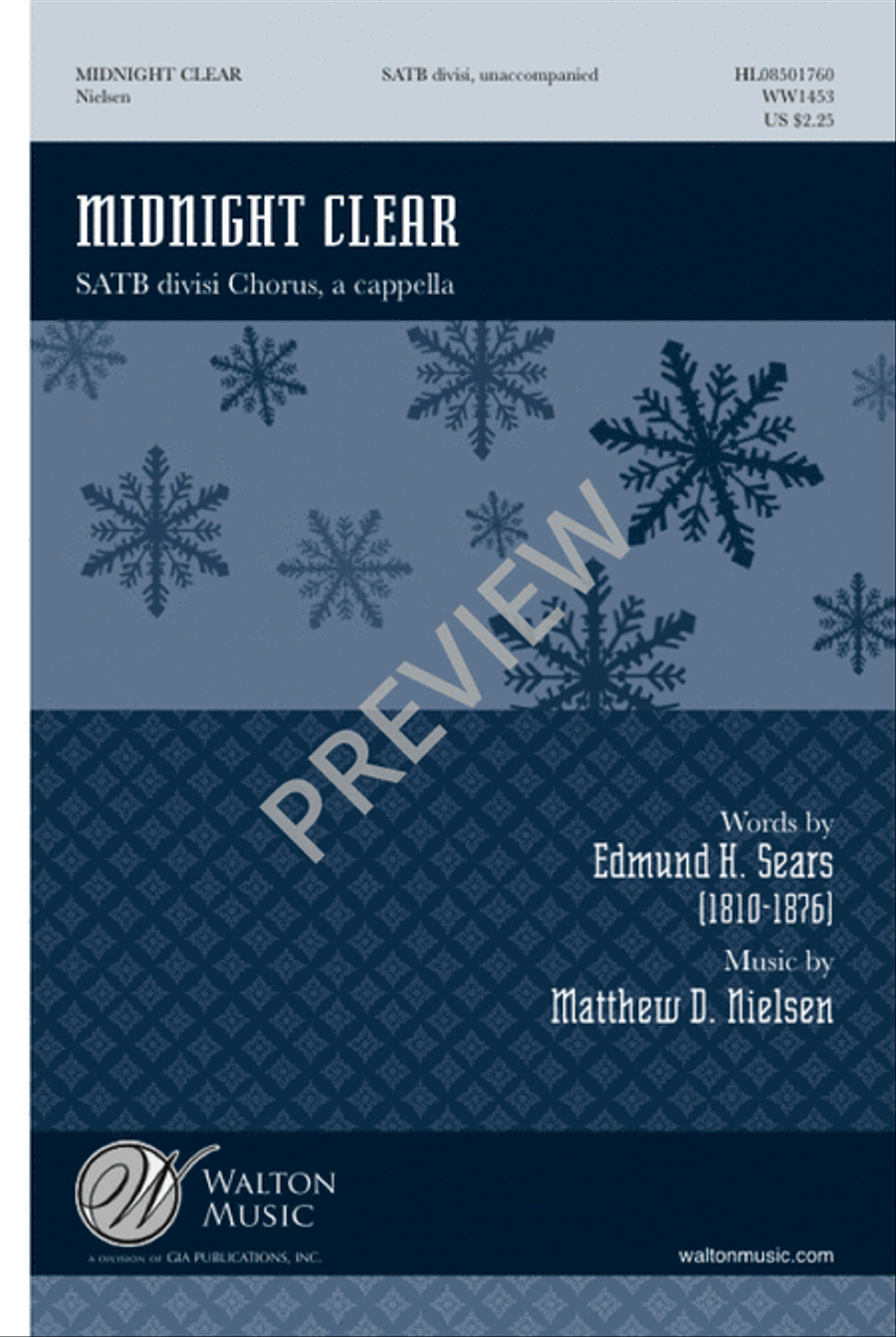 Midnight Clear Divisi scores gallery preview page 2