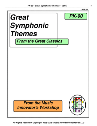 PK-90 - Great Symphonic Themes - (Key Map Tablature)