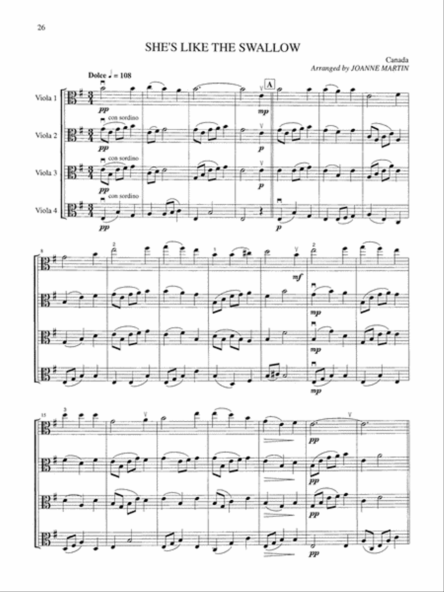 Folk Strings for Ensemble Collection / Songbook scores gallery preview page 9