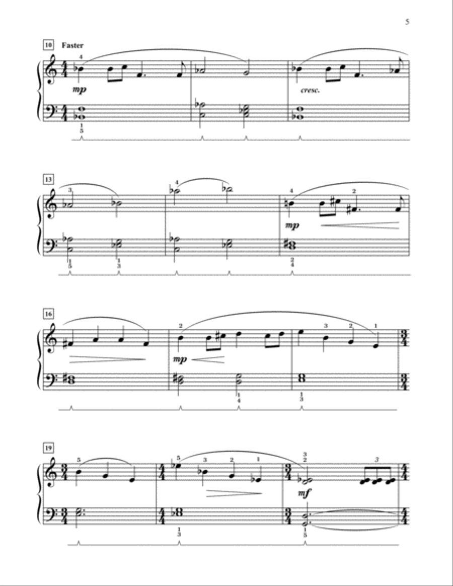 Shores Of The Long Lake (from The Hobbit: The Battle of the Five Armies) (arr. Carol Matz) Easy Piano scores gallery preview page 2