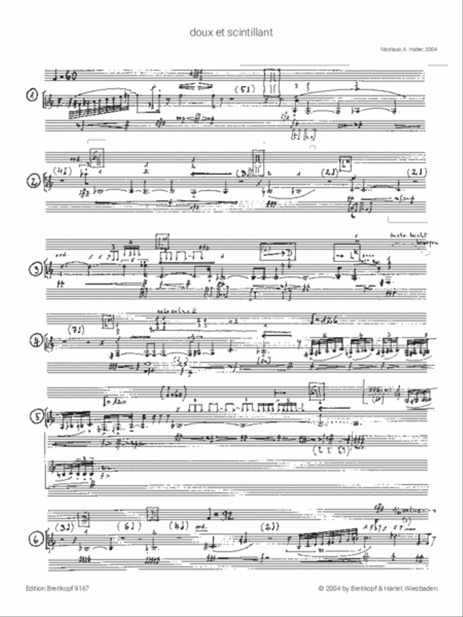 doux et scintillant Trumpet Solo scores gallery preview page 2