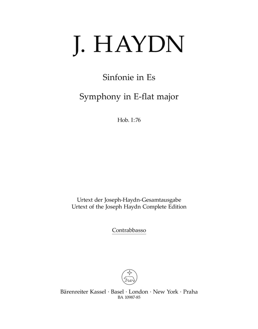 Symphony in E-flat major Hob. I:76