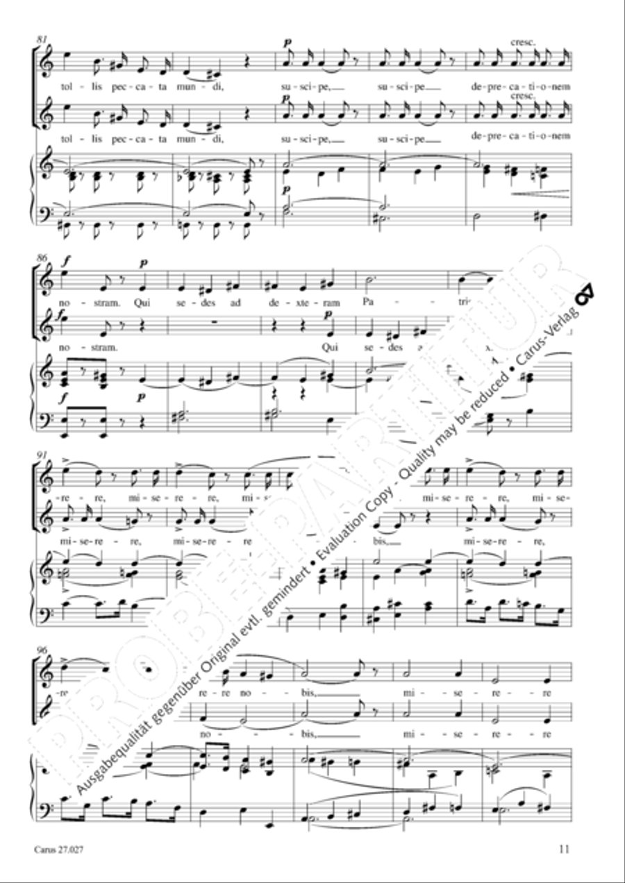 Messe breve Messe breve SA scores gallery preview page 12