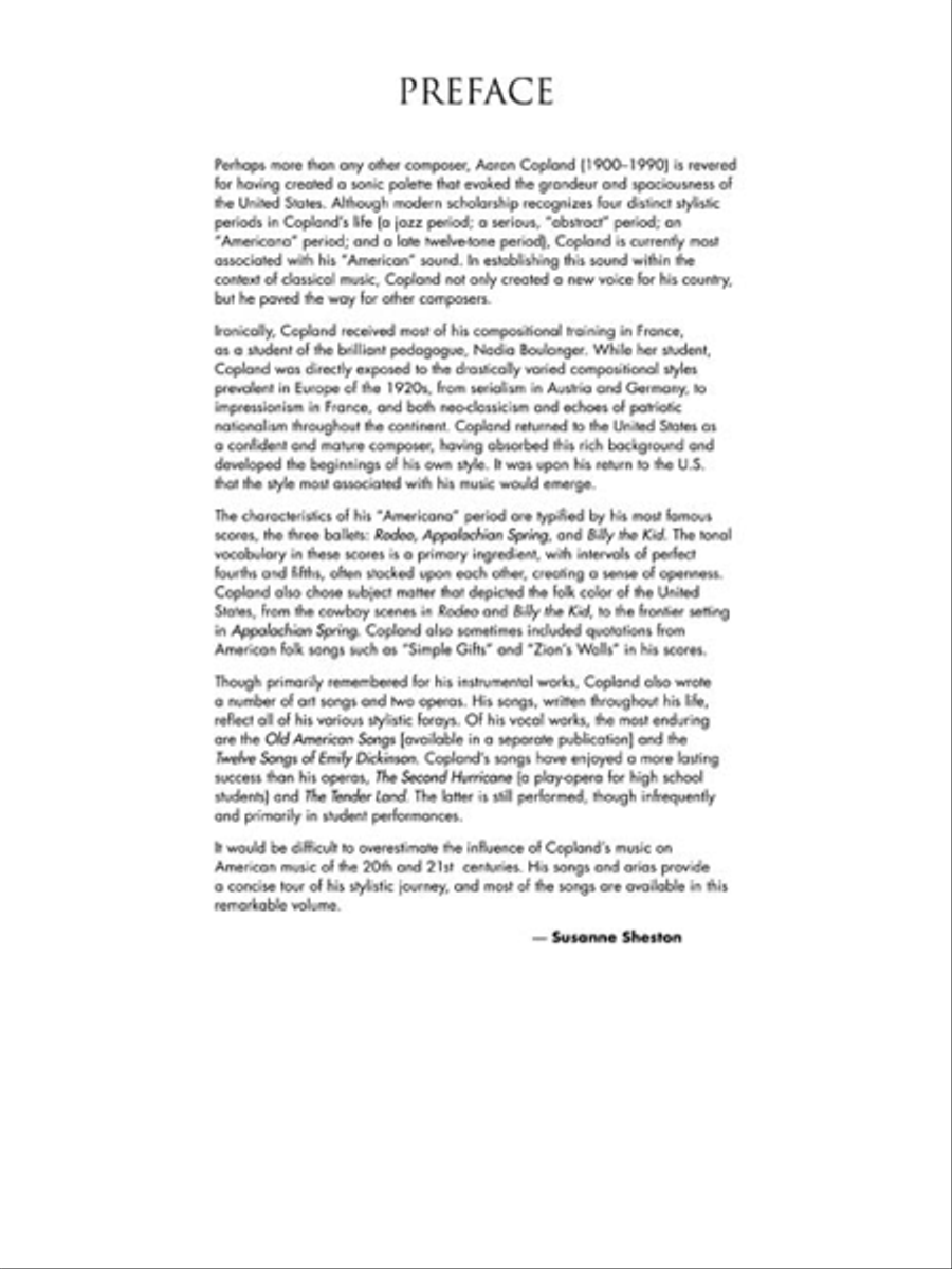 Art Songs and Arias Medium Voice scores gallery preview page 3