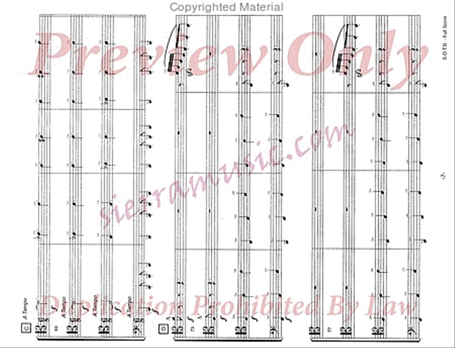 South Of The Border Trombone Quartet scores gallery preview page 8