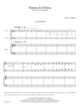 Book cover for Sonata da Chiesa (Downloadable)