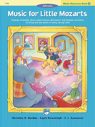 Book cover for Music for Little Mozarts Music Discovery Book, Book 3