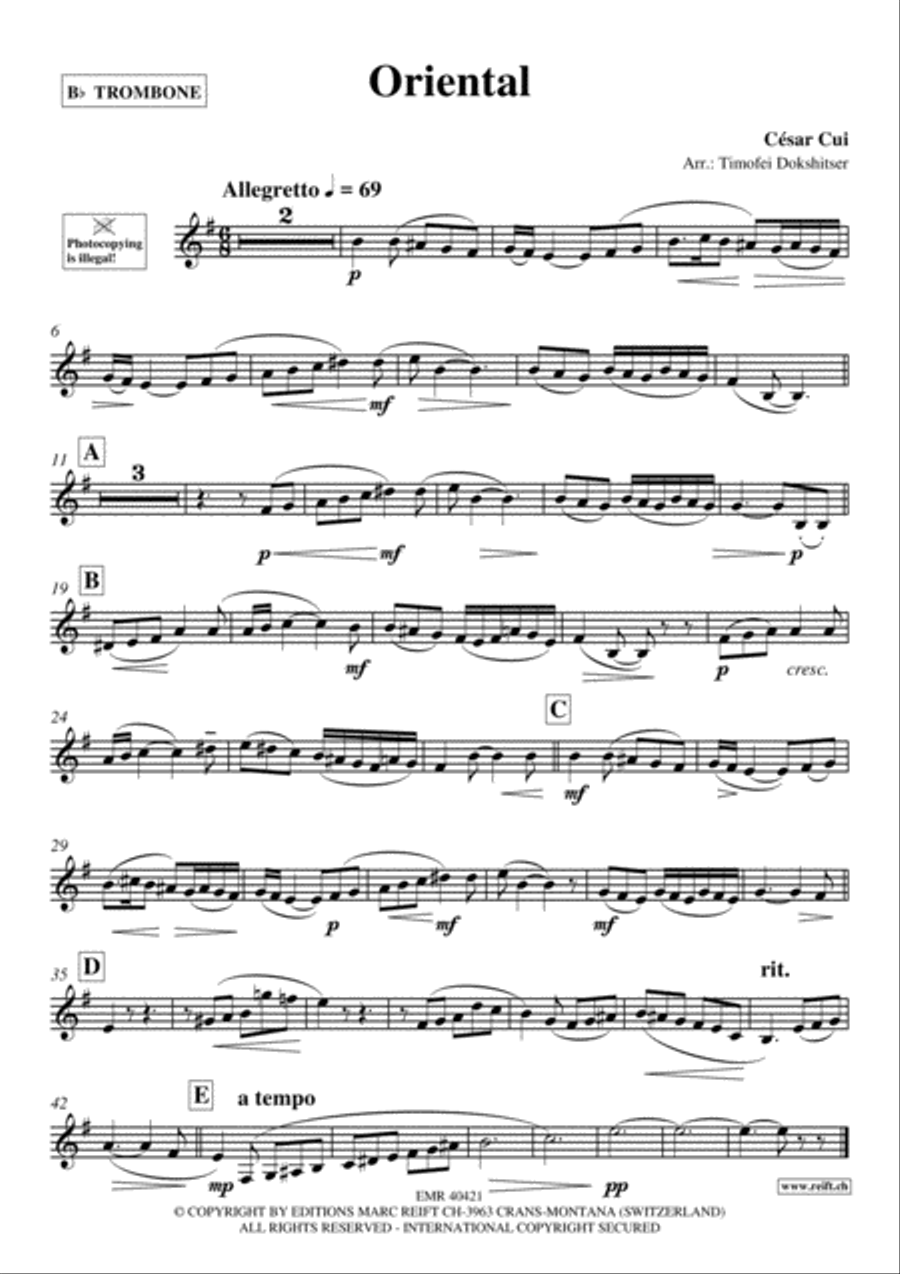 Oriental Piano Accompaniment scores gallery preview page 3