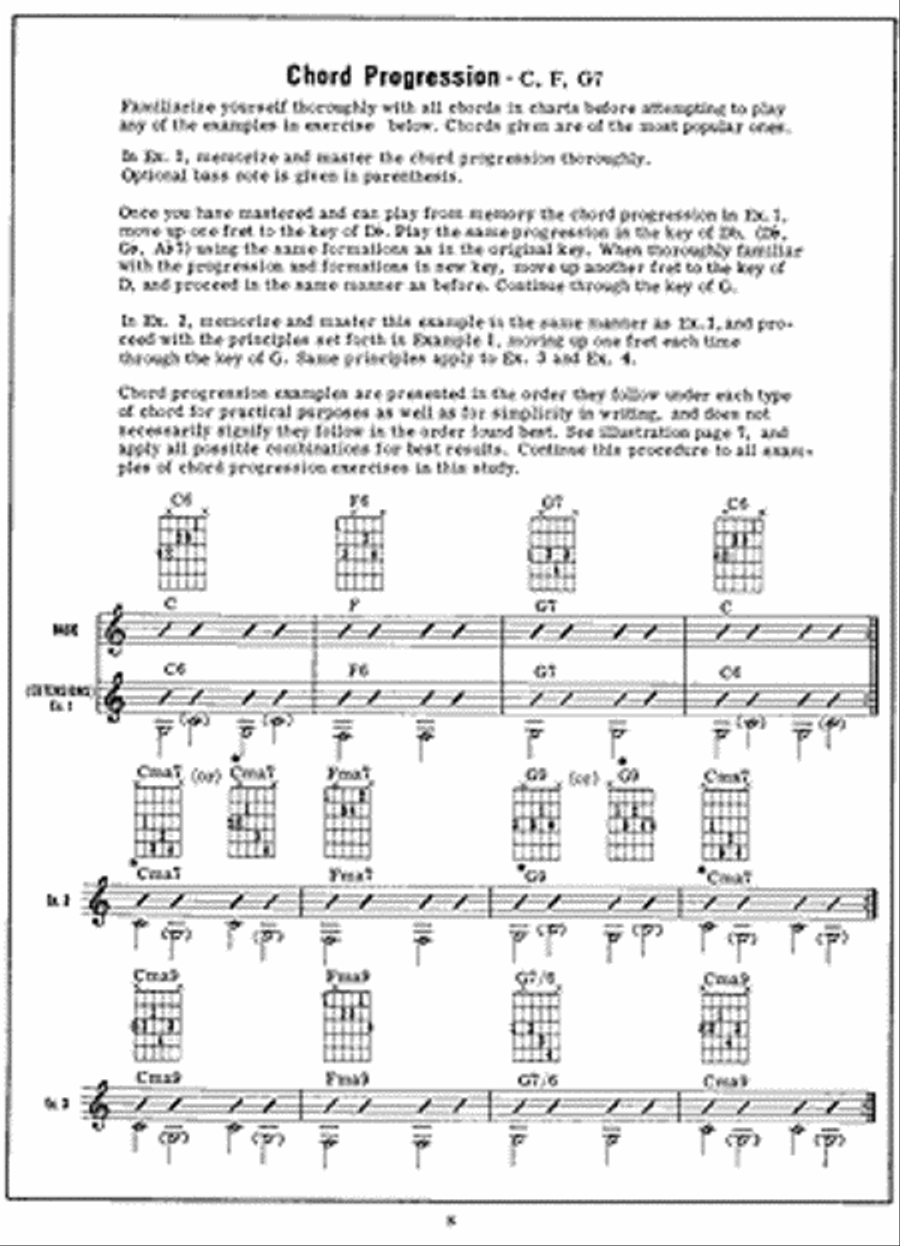 Deluxe Encyclopedia of Guitar Chord Progressions Guitar scores gallery preview page 4