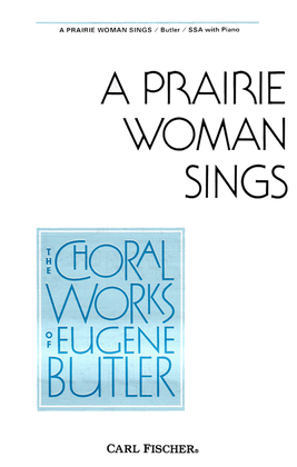 Book cover for A Prairie Woman Sings