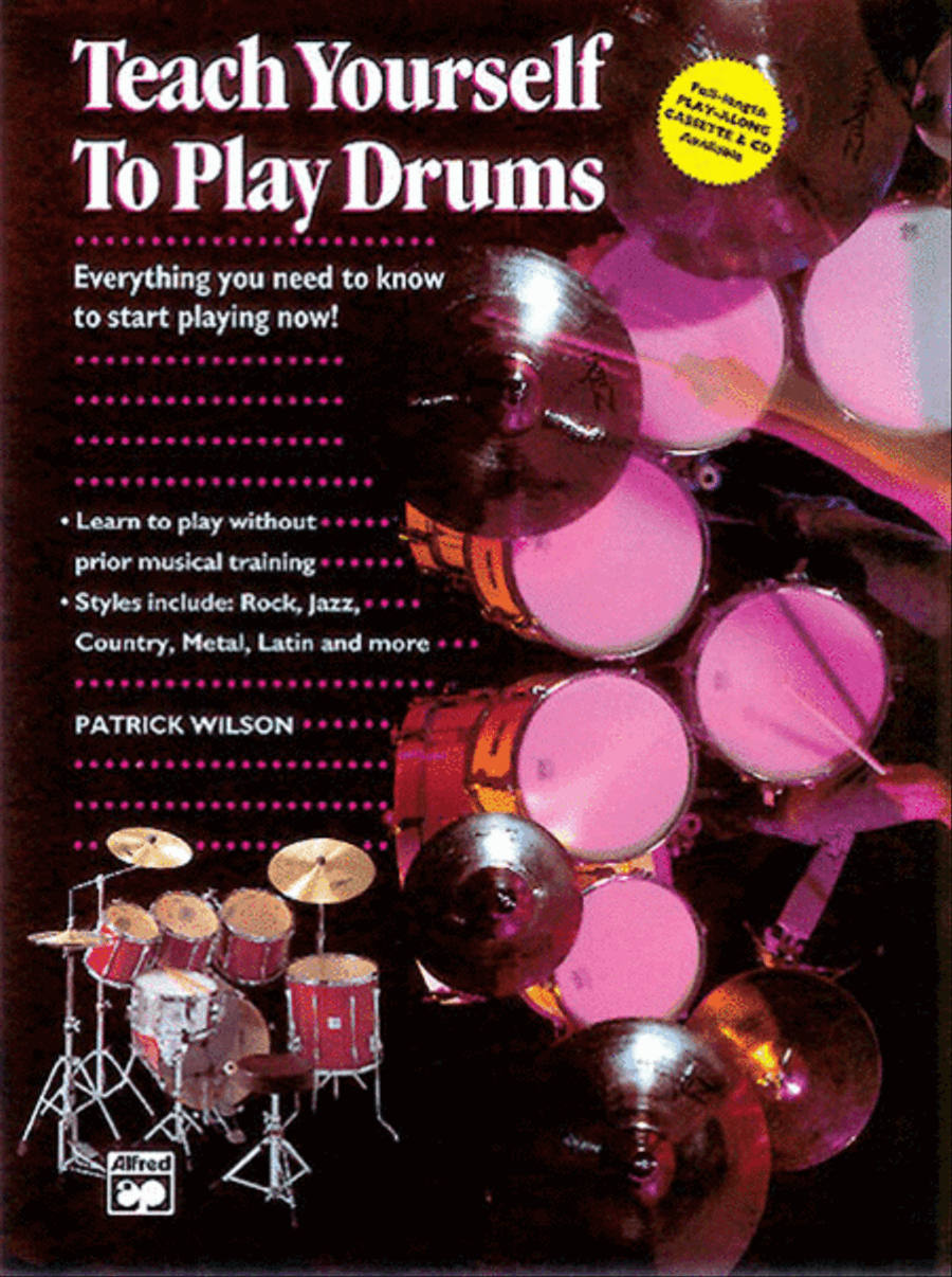 Alfred's Teach Yourself to Play Drums Drum Set scores gallery preview page 1