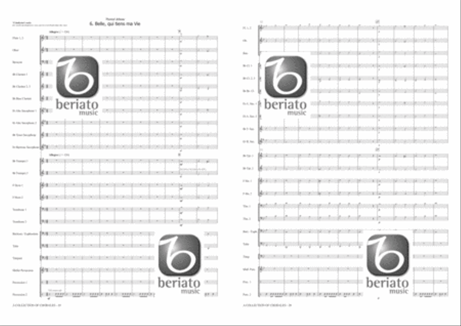 A Collection of Chorales Concert Band scores gallery preview page 11