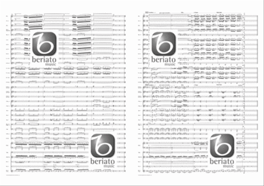 In the Shadow of Napoleon Concert Band scores gallery preview page 32