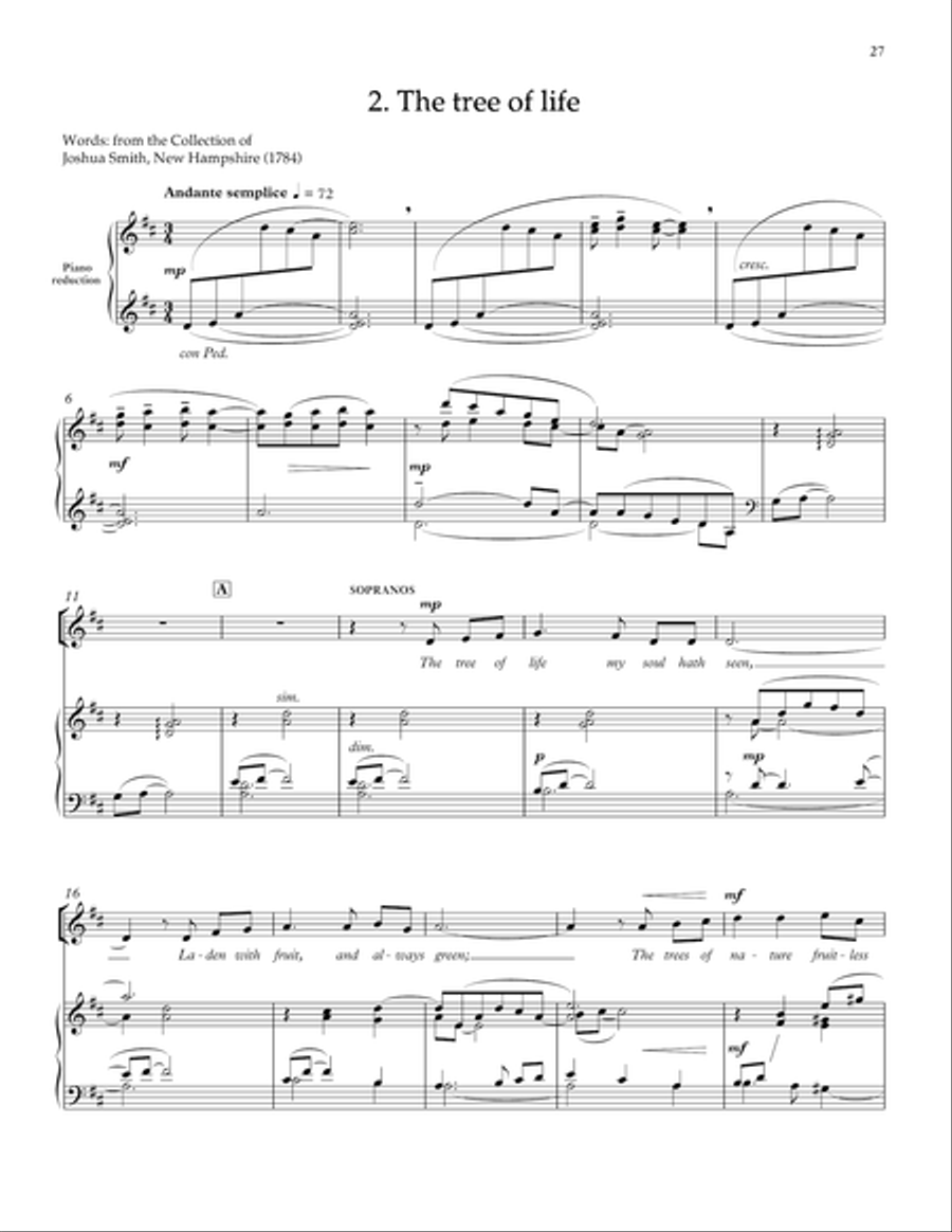 The Gift of Life The Gift of Life Double Choir scores gallery preview page 7