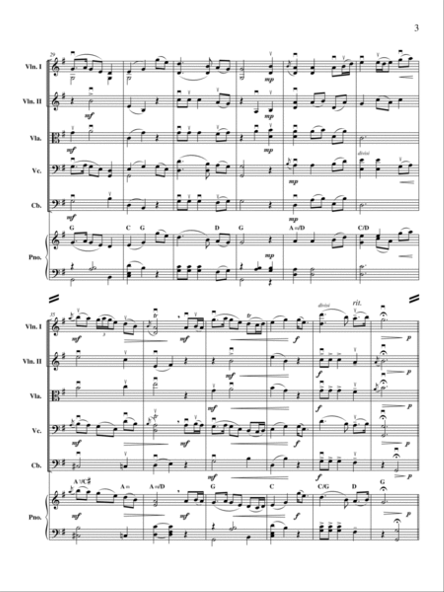 Scottish Air and Reel Orchestra scores gallery preview page 4