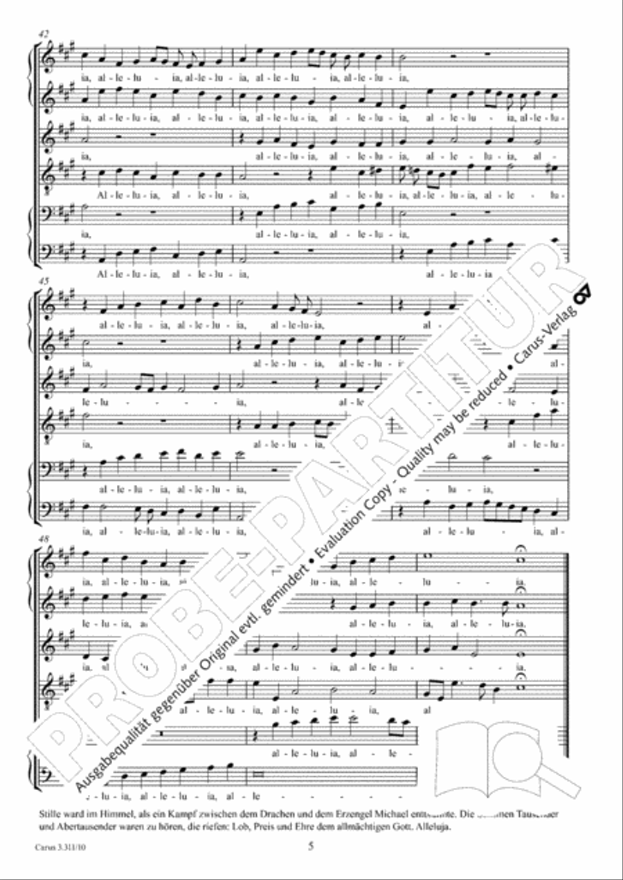 Factum est silentium Factum est silentium Choir scores gallery preview page 6