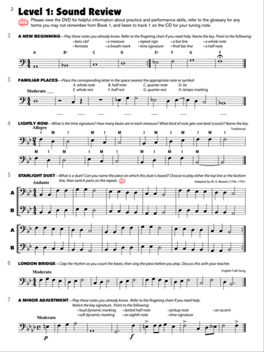 Sound Innovations for Concert Band Concert Band Methods scores gallery preview page 2