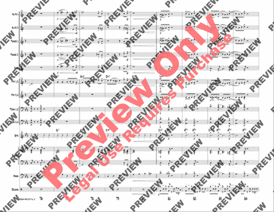Down and Out Jazz Ensemble scores gallery preview page 15