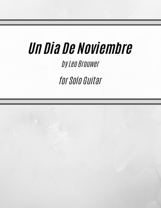 Un Dia De Noviembre