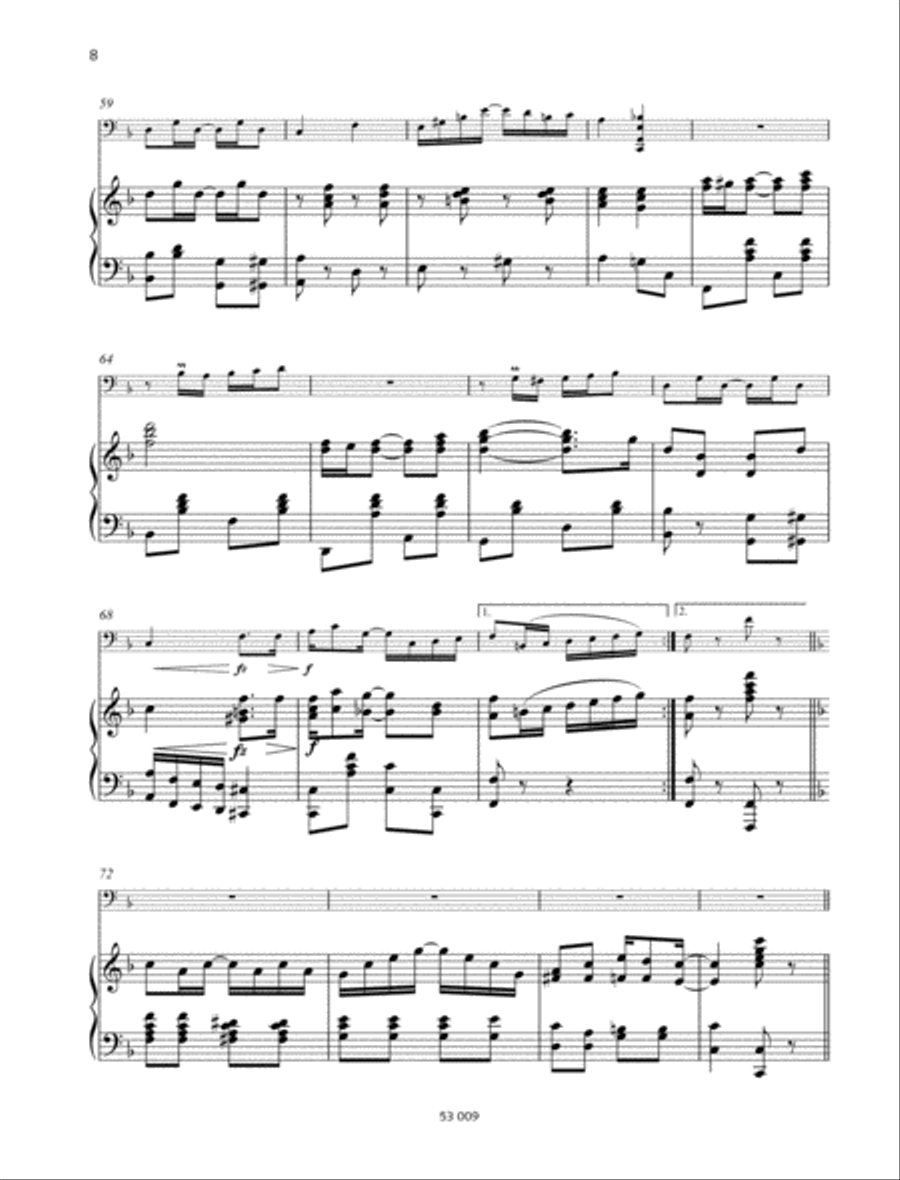 The Entertainer Piano Accompaniment scores gallery preview page 4