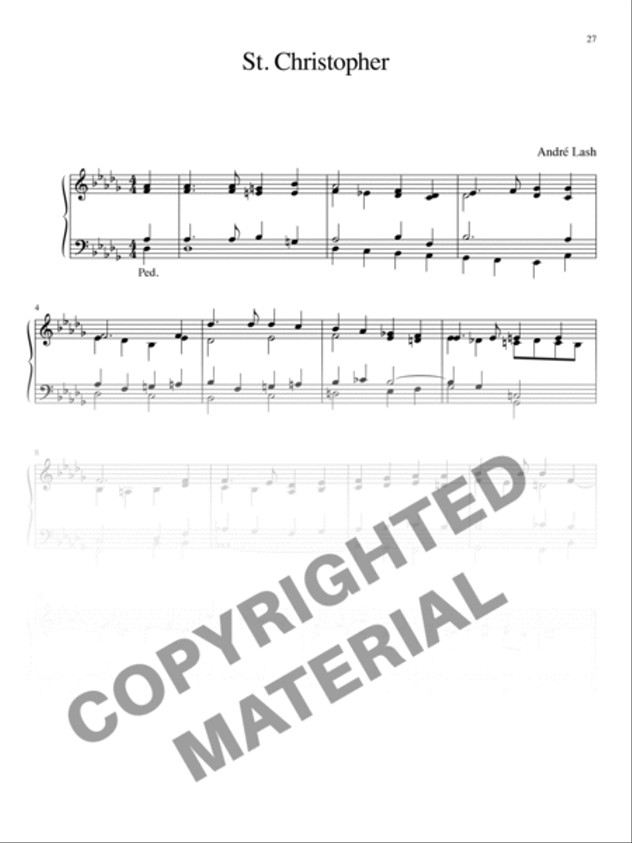 30 Reharmonizations for Organ Organ Solo scores gallery preview page 21