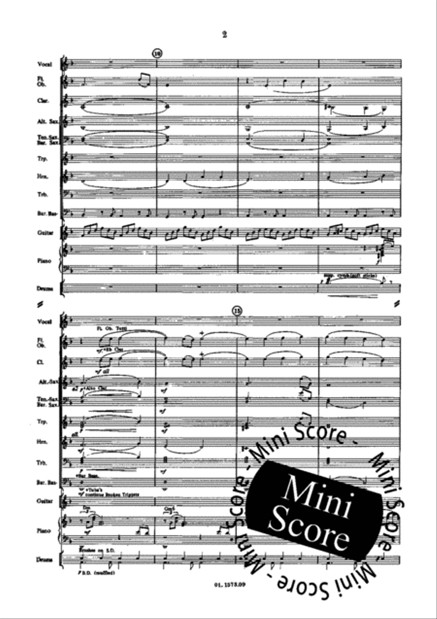 Airs D'Ambiance Airs D'Ambiance Concert Band scores gallery preview page 4