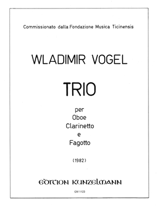 Trio for oboe, clarinet and bassoon