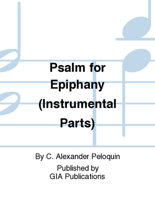 Psalm for Epiphany - Instrument edition
