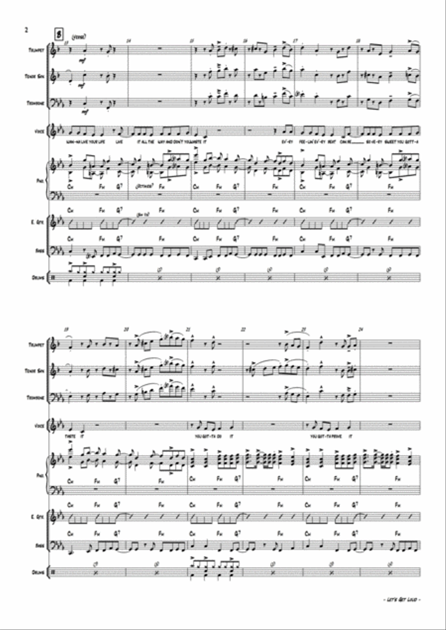 Let's Get Loud Large Ensemble scores gallery preview page 6