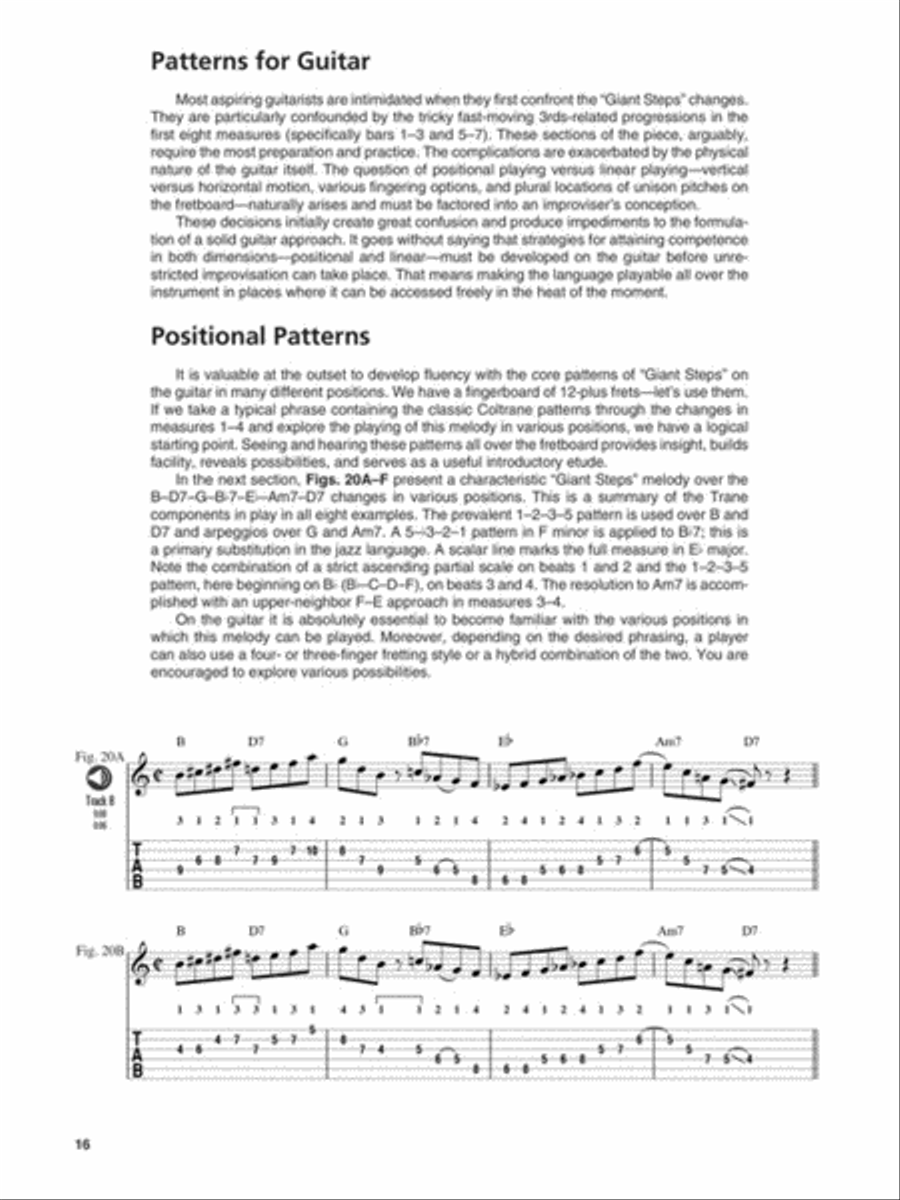 Giant Steps for Guitar Electric Guitar scores gallery preview page 5