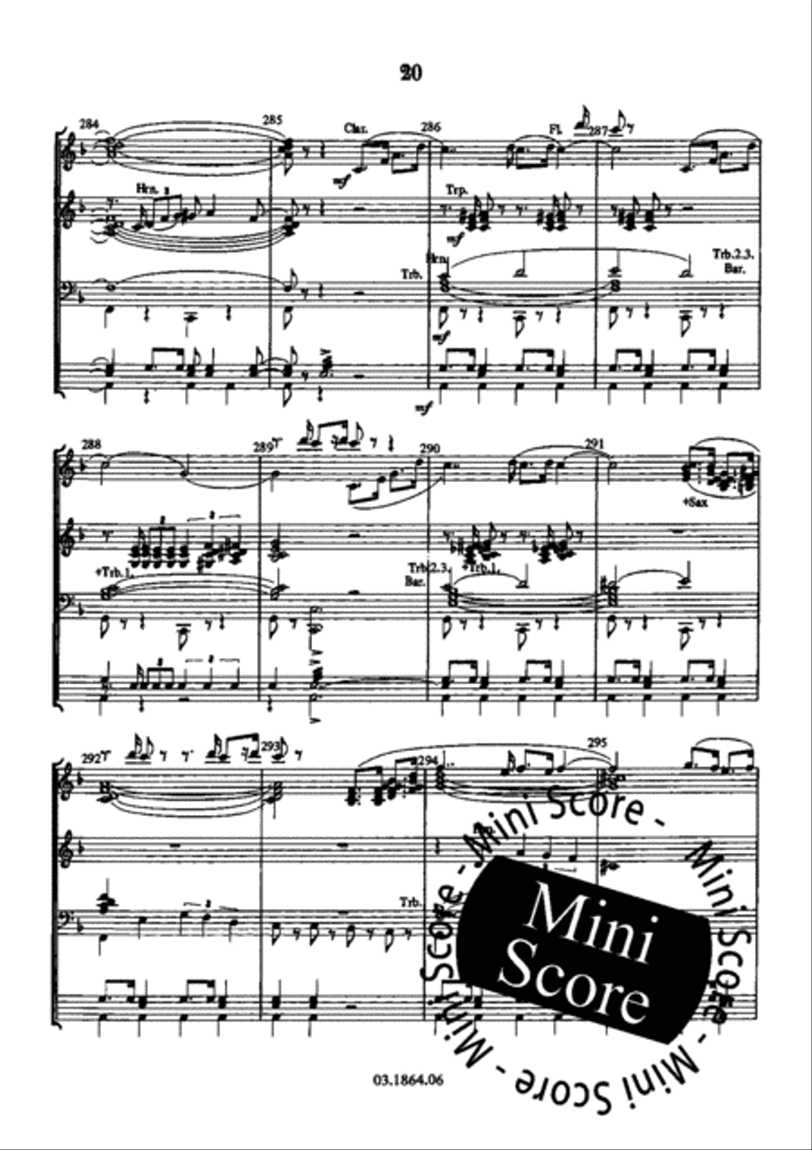 Magic Power Concert Band scores gallery preview page 22