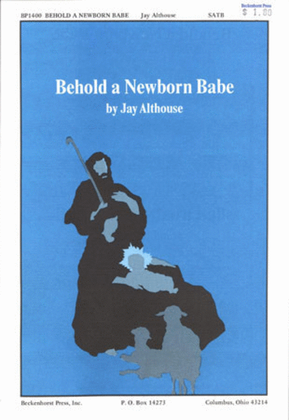 Book cover for Behold a Newborn Babe