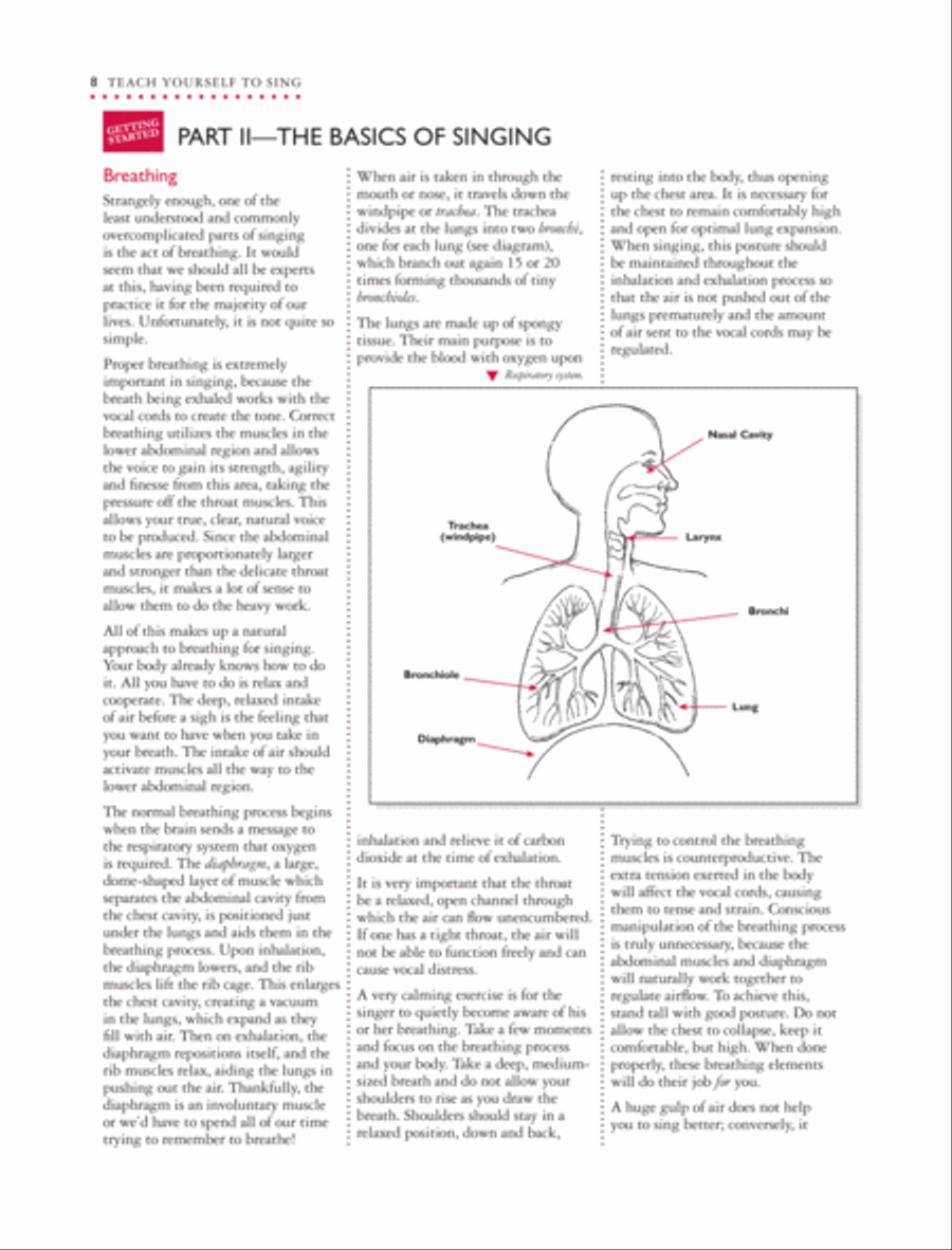 Alfred's Teach Yourself to Sing Voice scores gallery preview page 8