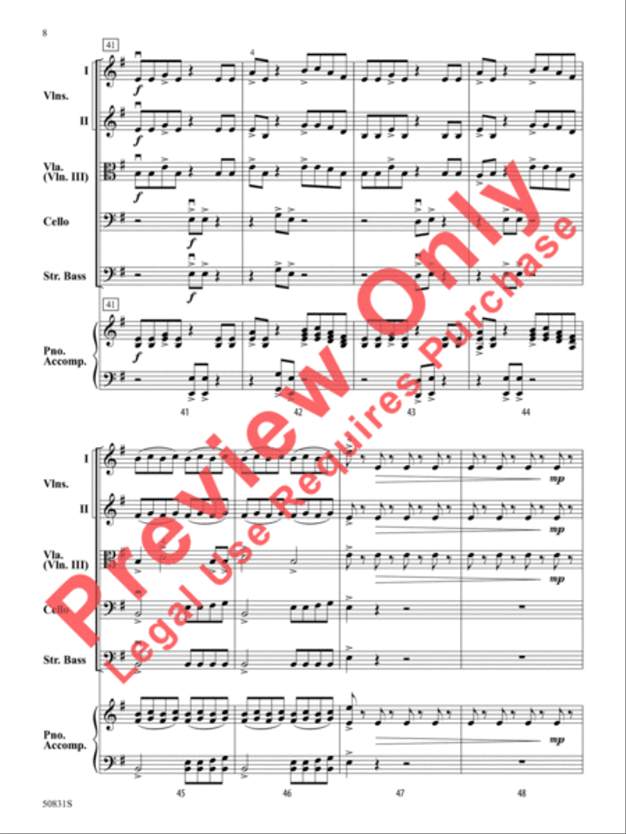 Fury String Orchestra scores gallery preview page 9
