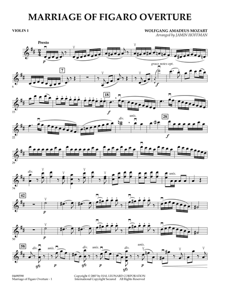 Overture to Marriage of Figaro - Violin 1