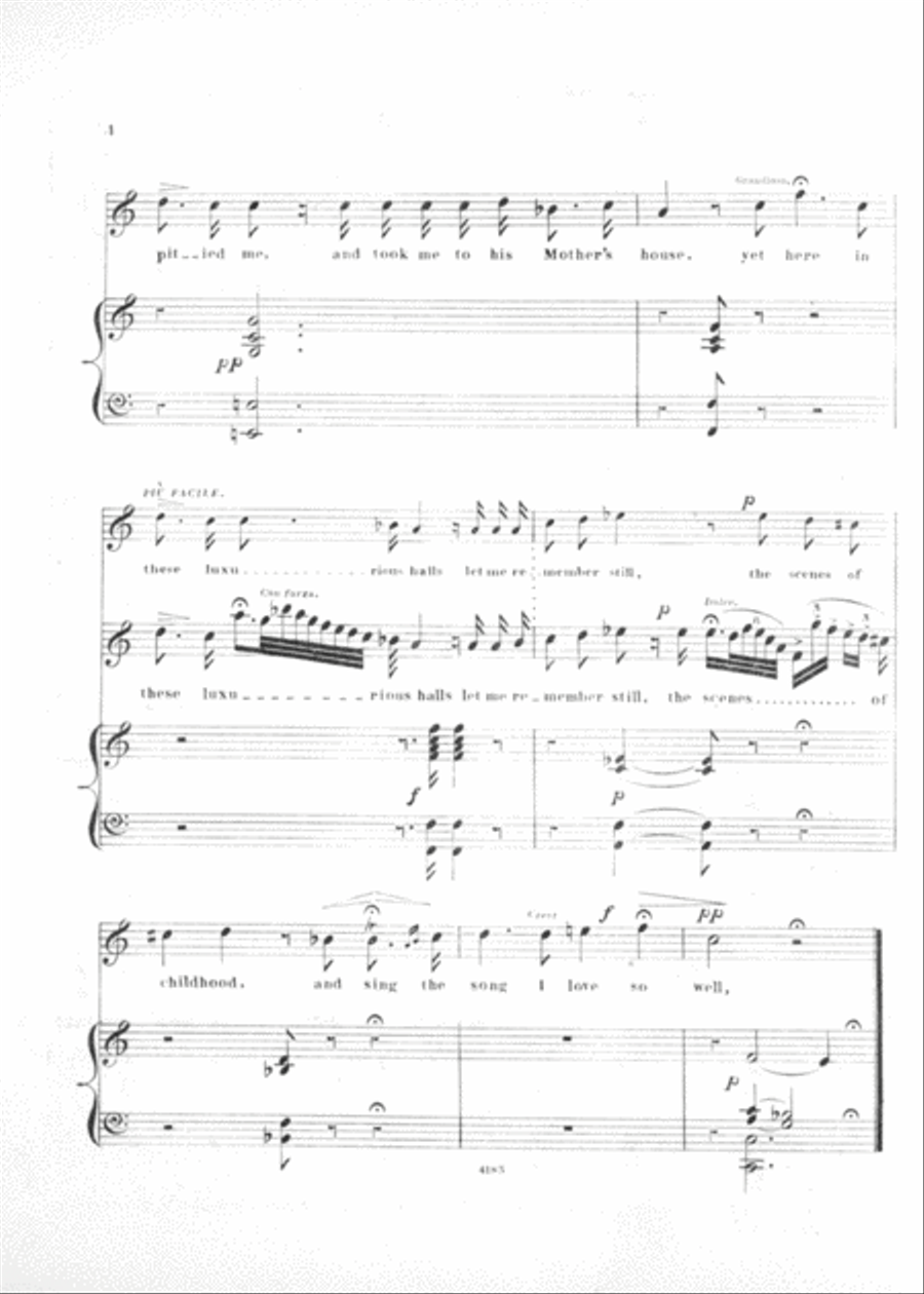 On the banks of Guadalquiver. With Recitative (Ah! When I Came), The Favorite Ballad Voice scores gallery preview page 3