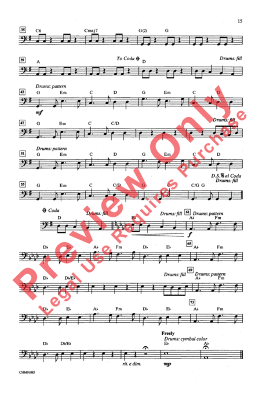 Blue Moon Women's Choir scores gallery preview page 14