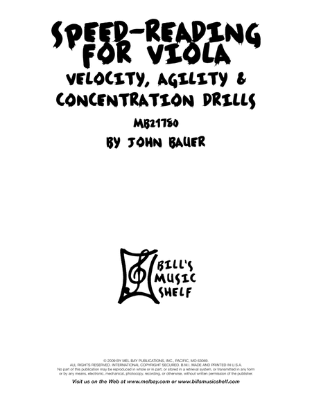 Speed-Reading for Viola