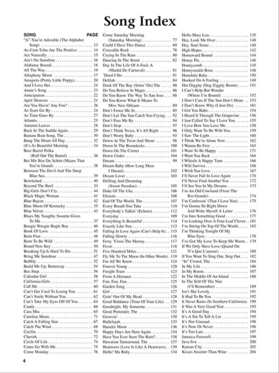 The Daily Ukulele – Leap Year Edition Piano scores gallery preview page 3