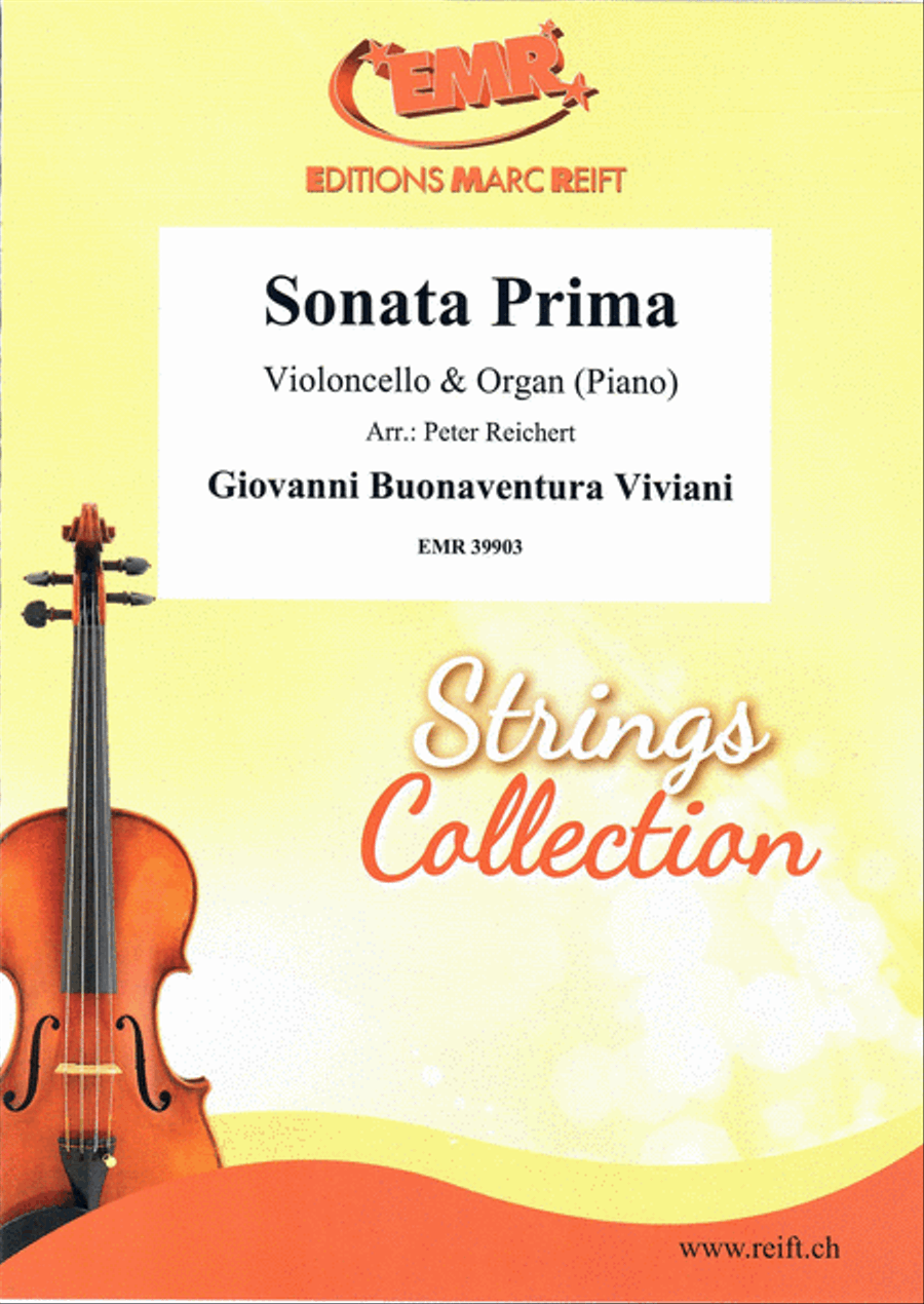 Sonata Prima Organ scores gallery preview page 1